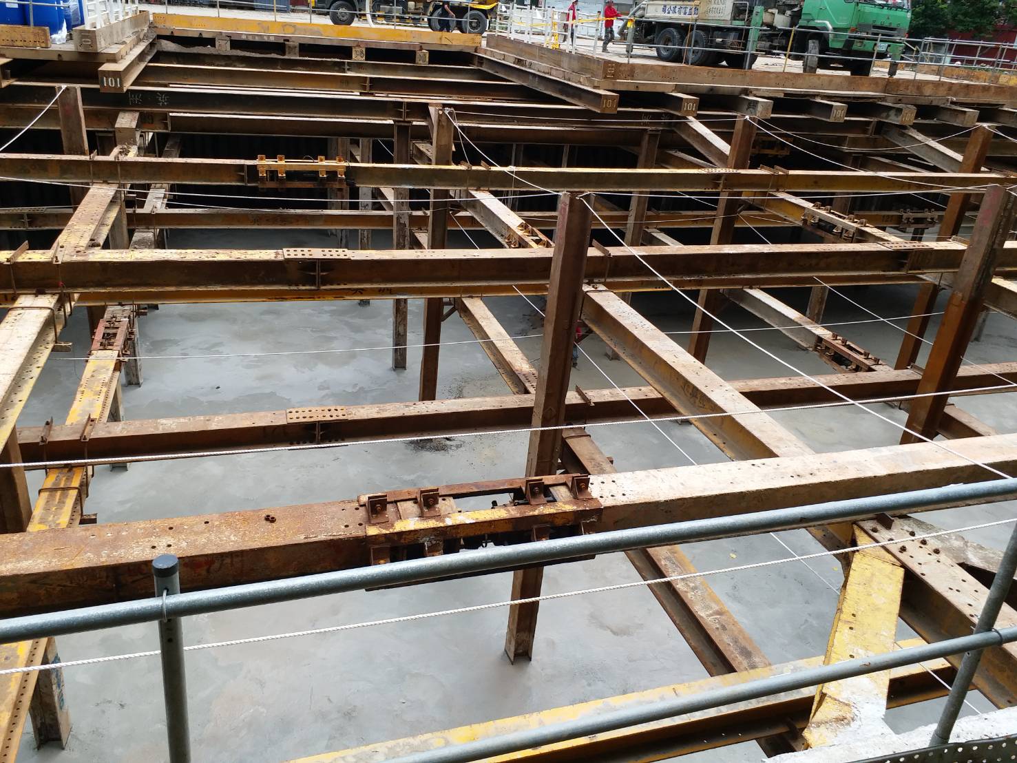 臺北市政府工務局新建工程處 北投國中活動中心新建工程 歷史照片 110年6月照片