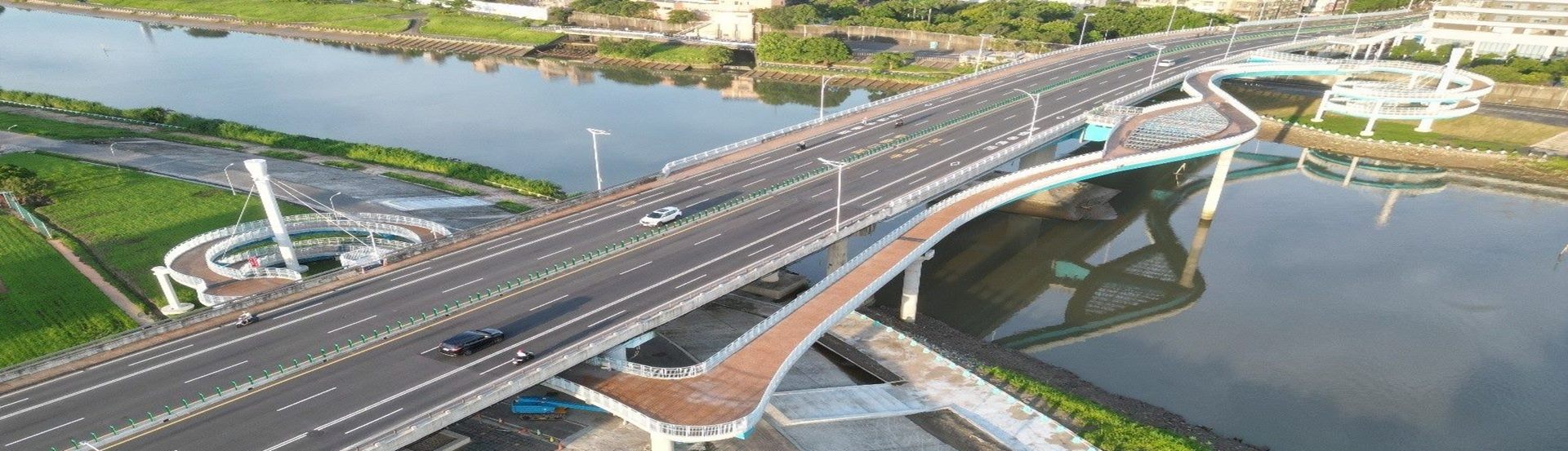 臺北水岸新亮點！民權大橋景觀橋正式啟用
