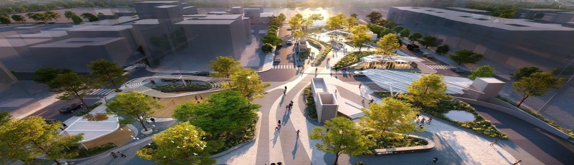 成功市場地面層建築透視圖