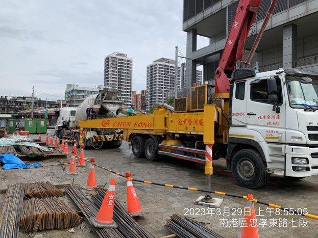 樁帽A基礎澆置