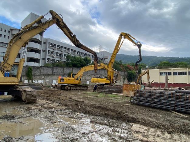 11210-臺北市職能發展學院原機工大樓及學員宿舍用地改建工程-基樁工程-3