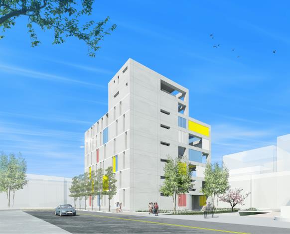 圖10北端模擬外觀圖