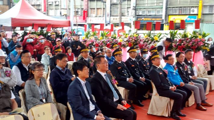 圖1典禮現場出席盛況