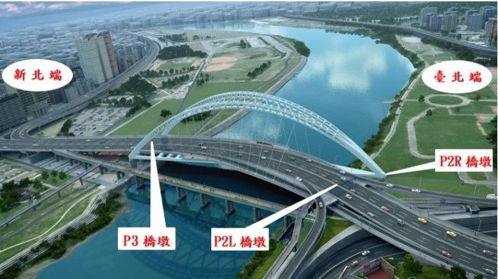 圖7中正橋改建完工模擬圖1