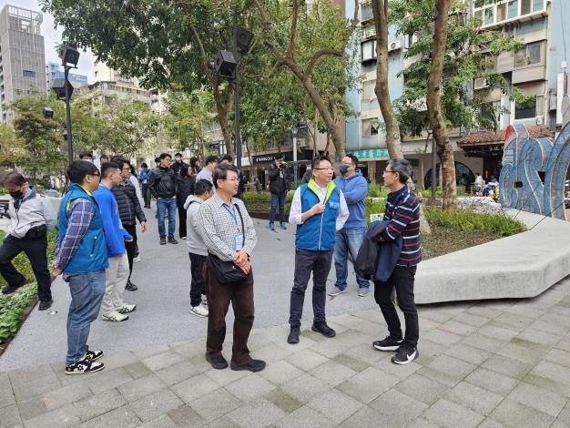 圖6. 瑠公綠廊實地參訪