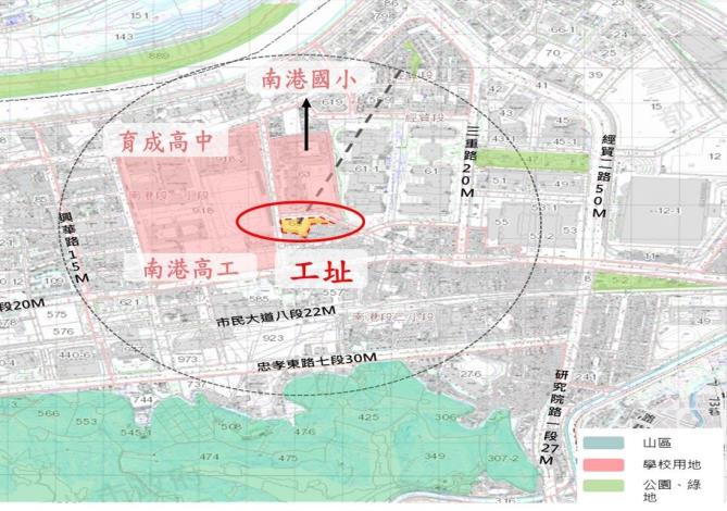 圖1經貿社宅平面住置圖