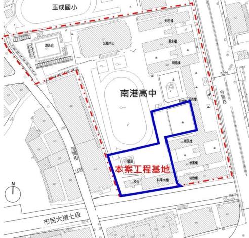 圖3 工程位置示意圖