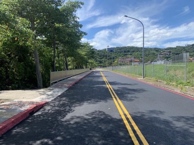 Figure 6. Photo of completion of the construction of the Road Renewal Tender No. 5 (Lane 527, Daye Road)