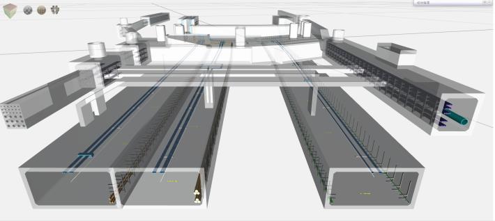 Figure 4 Common duct BIM Mappin