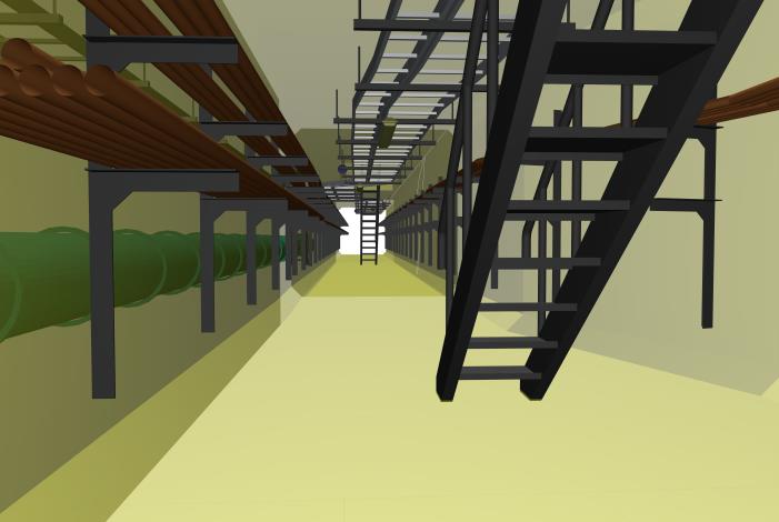 Figure 5 Common duct BIM mapping (partial)