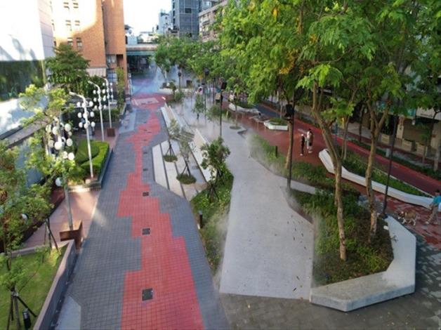 Image 6. East side of Liugong Green Corridor