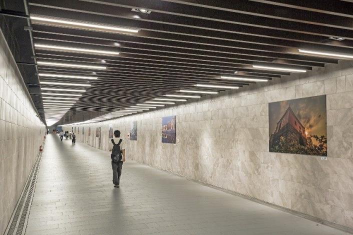 Image 10. The Changde Street Underground Pedestrian Passage Project upon completion
