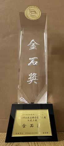 Picture 7. The trophy for the Daoxiang Department Building Project