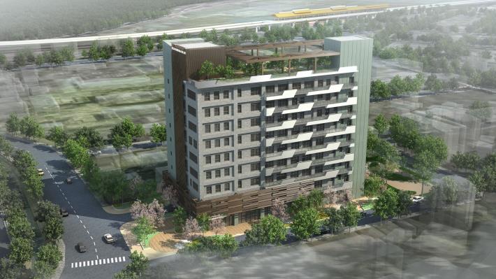 Picture 8. A photo simulation of the Daoxiang Department Building Project upon completion