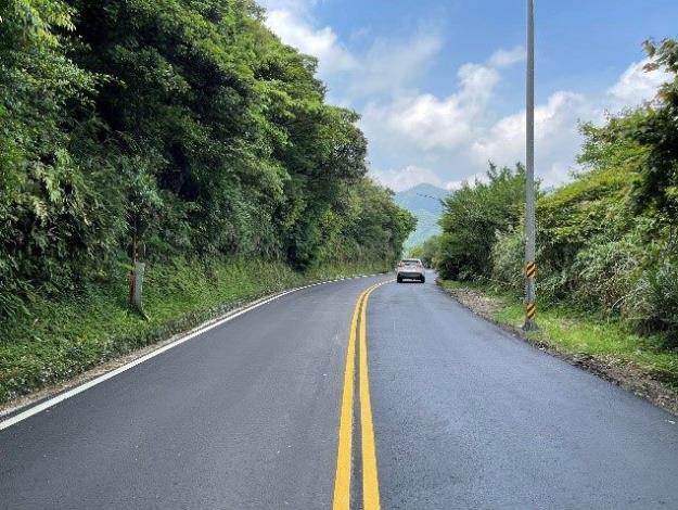 Fig. 5. Resurfacing of Yang-Jing Highway (Jhuzihu Road) on Provincial Highway 2A (Taiwan)