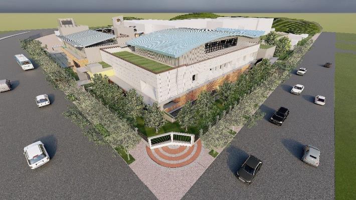 Simulated Image 2 of Completed Nei-Hu Junior High School New Multipurpose Building Project