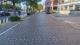 Image 6. Pedestrian sidewalk resurfacing using flagstone patterns on Section 4 of Roosevelt Road (Provincial Highway No. 9)