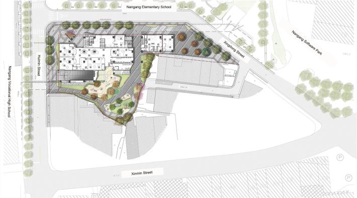 Image 2. Site Plan of the Jingmao Social Housin