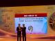 Image 2. Chief Secretary Chen receiving the award on behalf of the Office (Daan Junior High School Comprehensive Teaching Building New Construction Project)