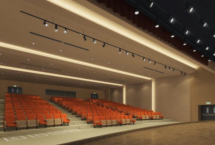 Figure 12 Auditorium renderin