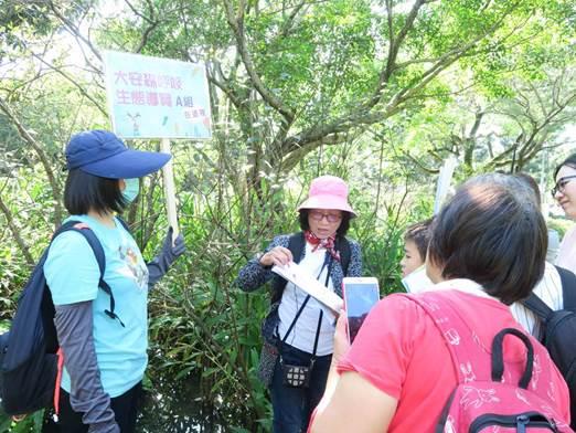 圖8.大安森呼吸，生態導覽認識大安森林公園