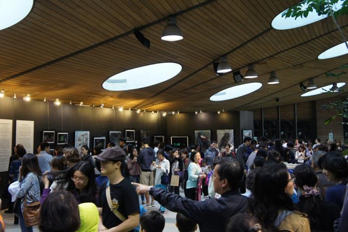 圖6. 瀕危動物藝術展
