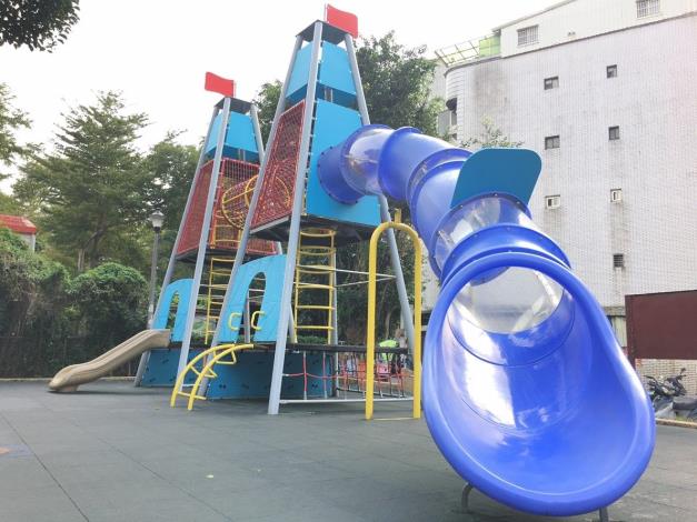 (圖5)內湖區康樂綠地-太空補給站