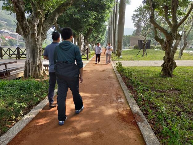 照片07：至善公園-五星級的紅土跑道，大大提升使用的安全性與舒適性