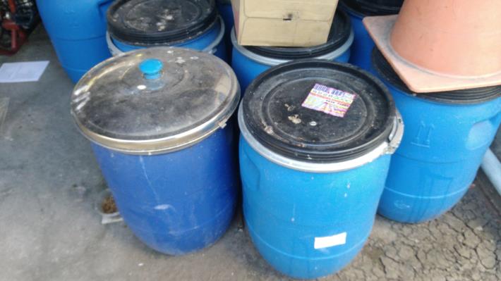 圖5. 自製蚓糞土
