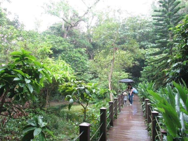 (圖7) 富陽自然生態公園獨特美景吸引民眾參訪