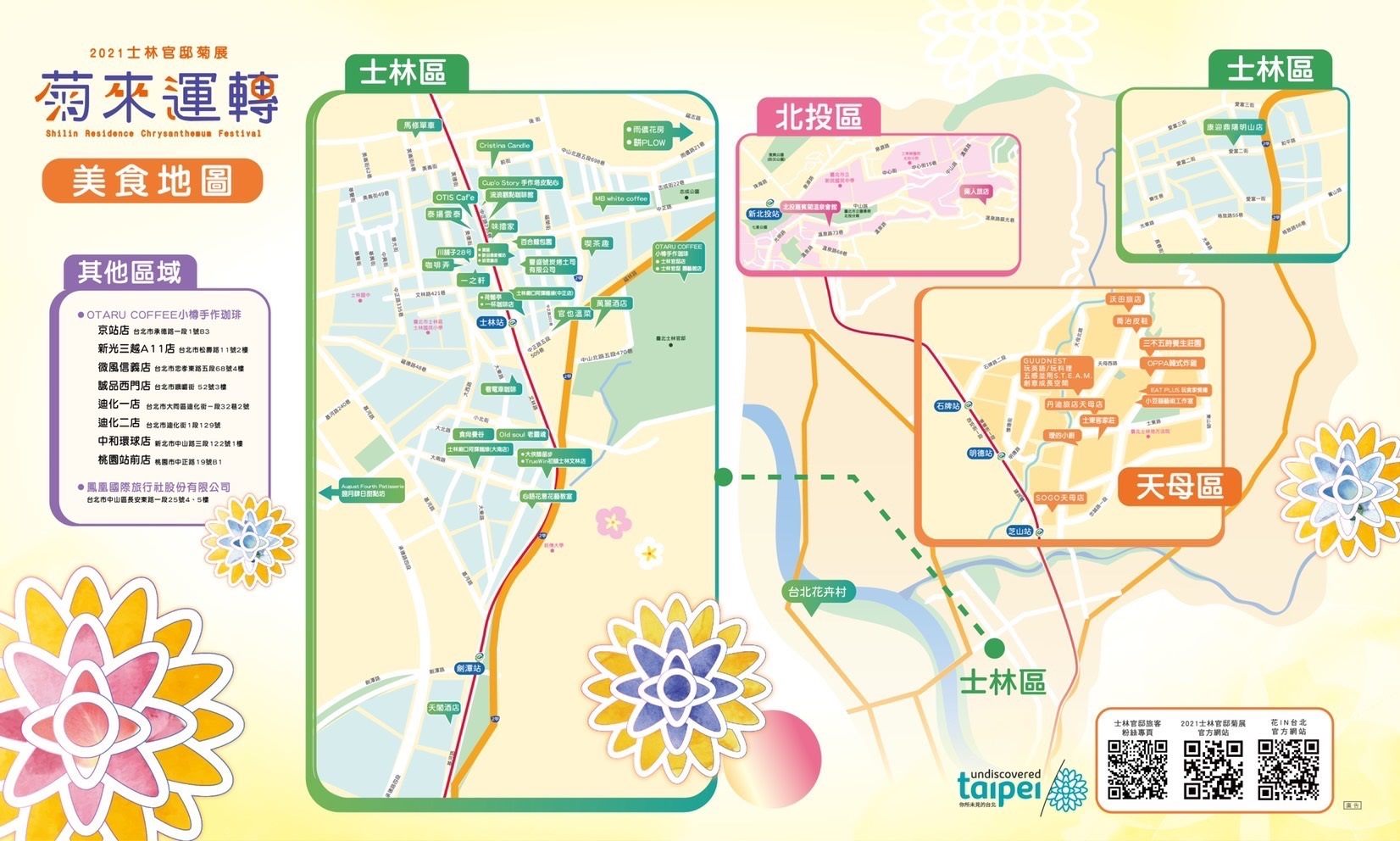 圖9.來逛菊展別忘了去合作店家消費刺激後疫情時代經濟