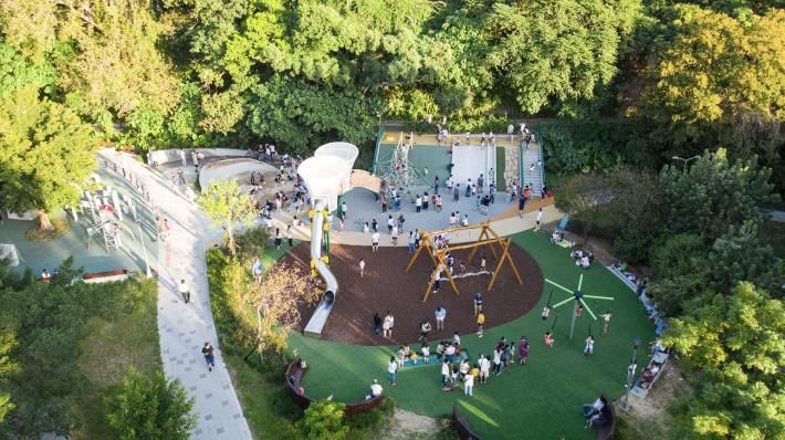 天母公園改善工程-兒童遊戲場
