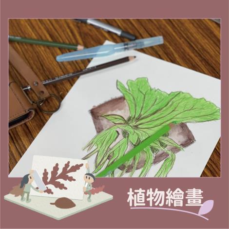 圖3、有趣的「植物繪畫」速寫課程將邀請新銳藝術家李玟蓉老師教學。