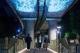 士林劍潭捷運綠廊-水波紋燈重現白天日光透過水面反射的波光粼粼