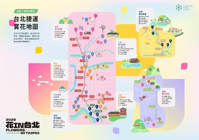 圖8 . 歡迎乘著台北捷運來趟台北探花集章之旅