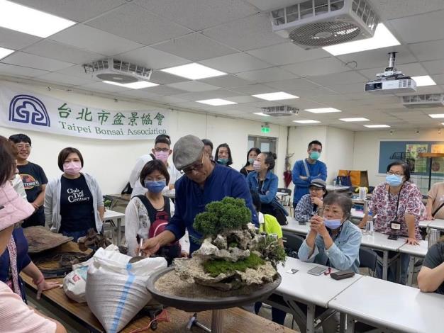 圖7.是否熱愛盆景卻不知如何著手？綠色教室帶你創造一盆屬於自己創作的植物