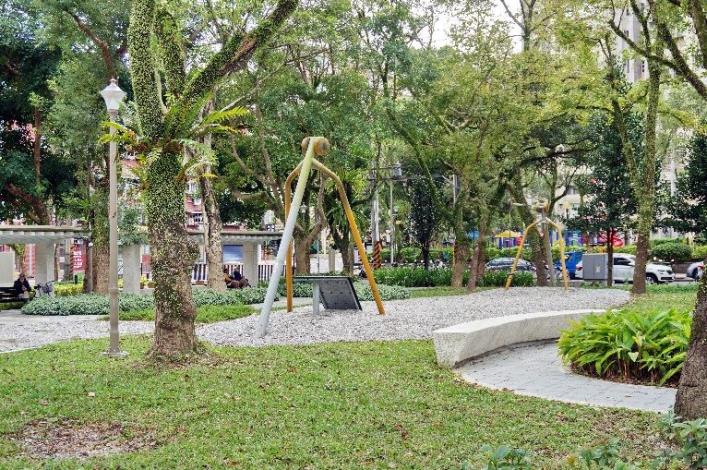 圖3：九如綠地共融遊具