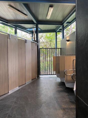 圖3.新建的公廁通風及採光大幅提升，更有效的降低異味問題