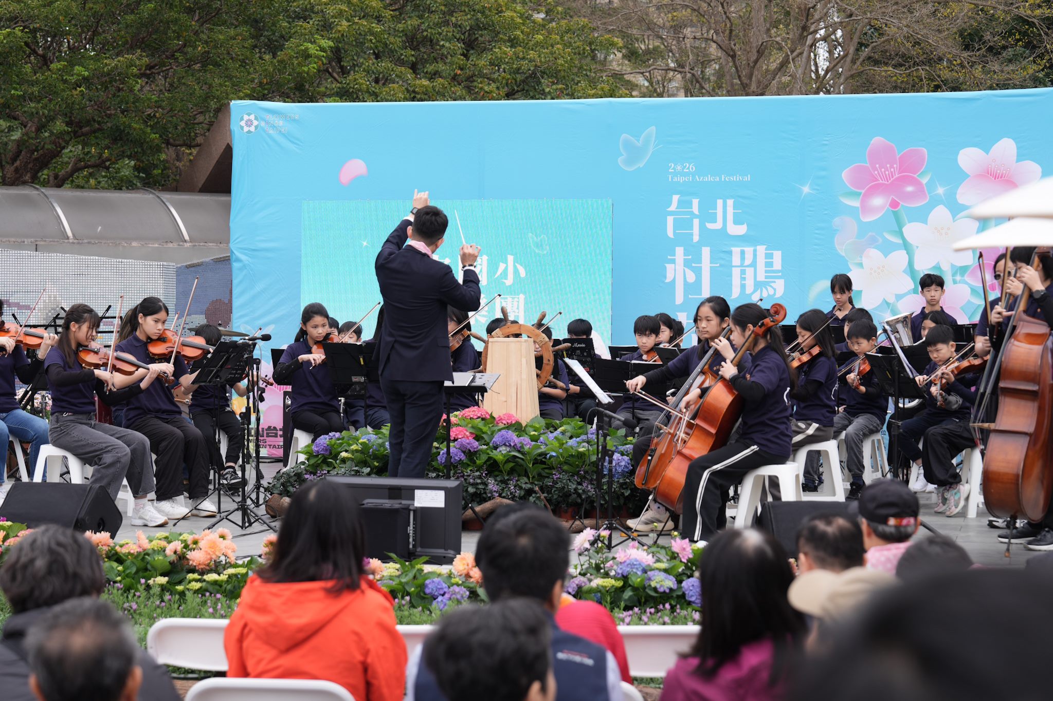 圖8.花季限定「安森音樂派對」每周六登場!世界音樂表演輪番上陣。