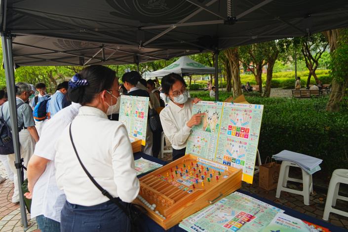 圖5.地球日展攤環境教育宣導(歷年活動照片)
