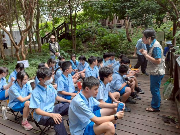 圖3：除了日常棲地守護工作，榮星志工團隊也持續投入環境教育推廣