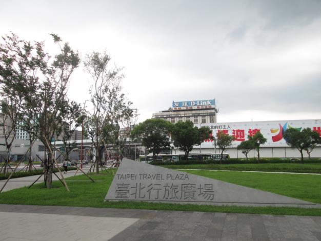 圖1：臺北行旅廣場入口意象