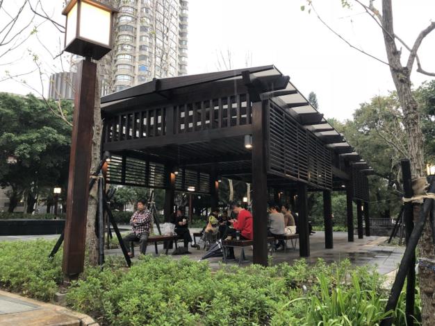 北投公園-木作涼亭