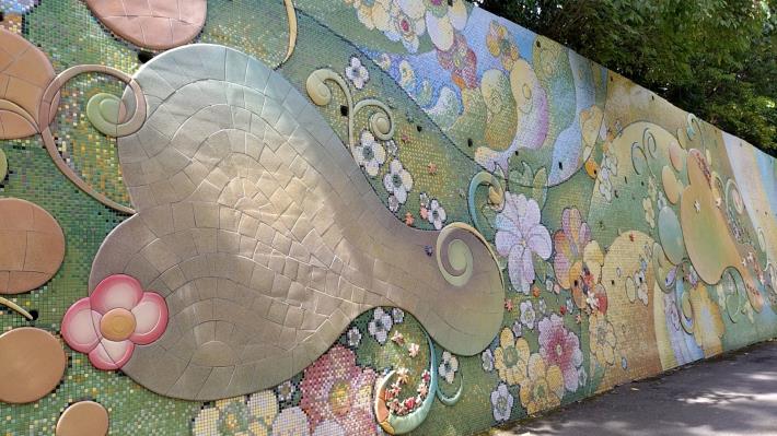 景興公園-既有擋土牆美化02