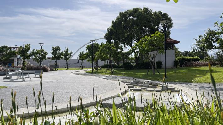 迪化休閒運動公園景觀河道