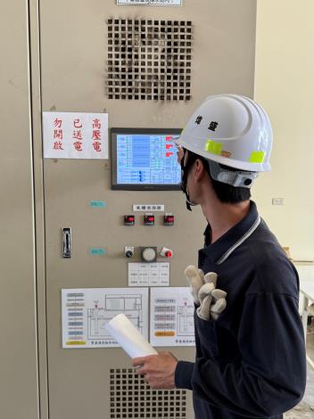 迪化廠進駐緊急進流抽水站及設備檢點演練