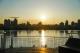 迪化休閒運動公園內大地重現陸橋觀賞夕陽餘暉.JPG