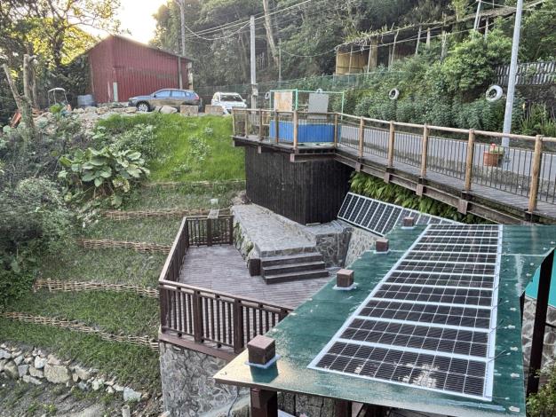 北市衛工處克服困難，於內湖白石湖地區設置本市首座聚落式污水處理設施