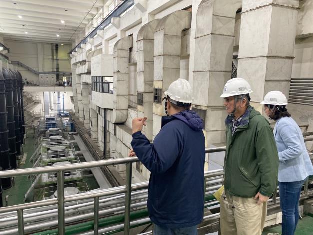 TAF認證之碳足跡調查單位至迪化污水抽水站現場查核作業