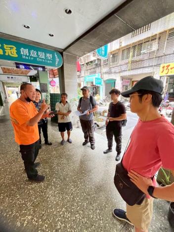 衛工處至社區進行補助宣傳及輔導